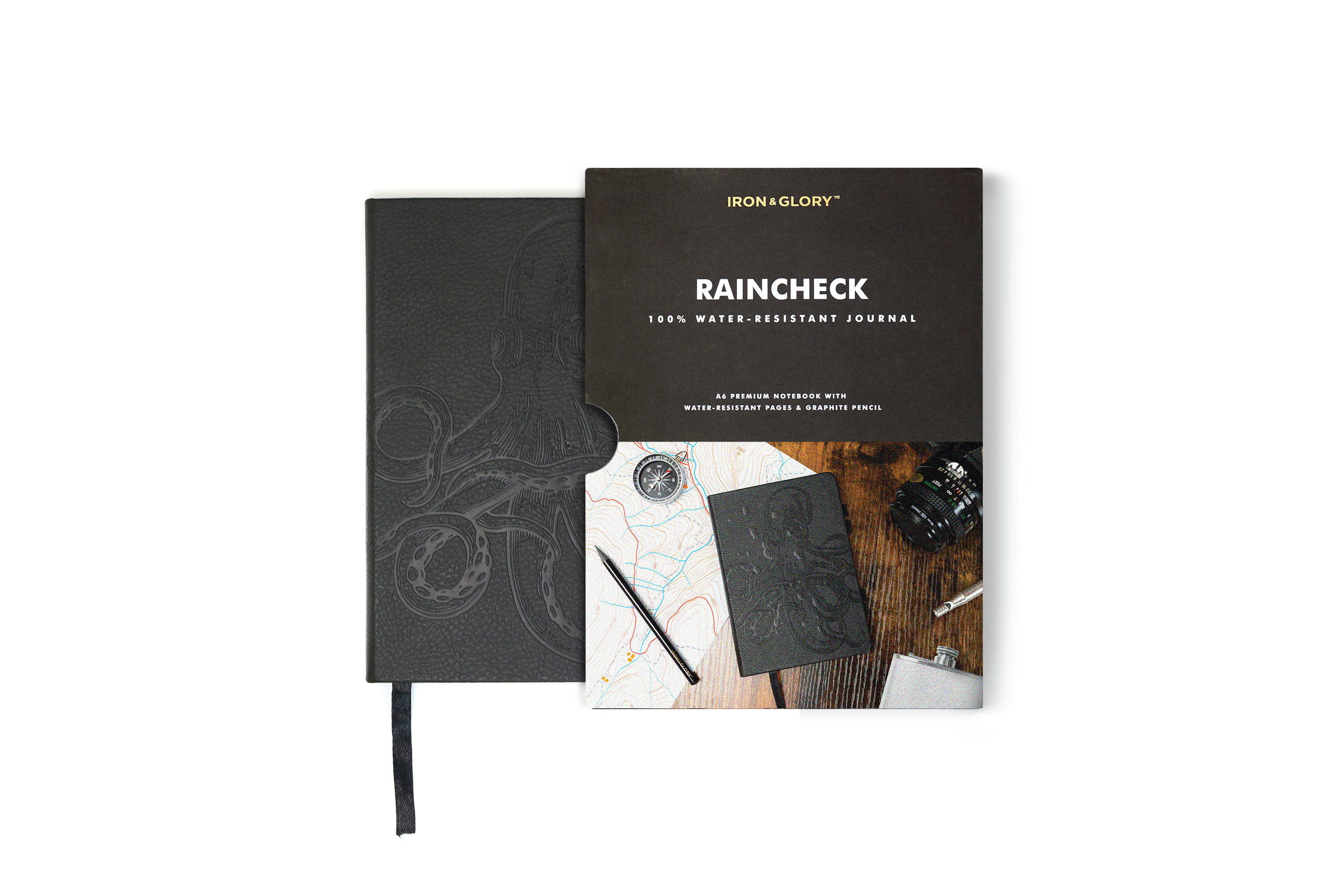 Iron &amp; Glory - Raincheck - Notizbuch