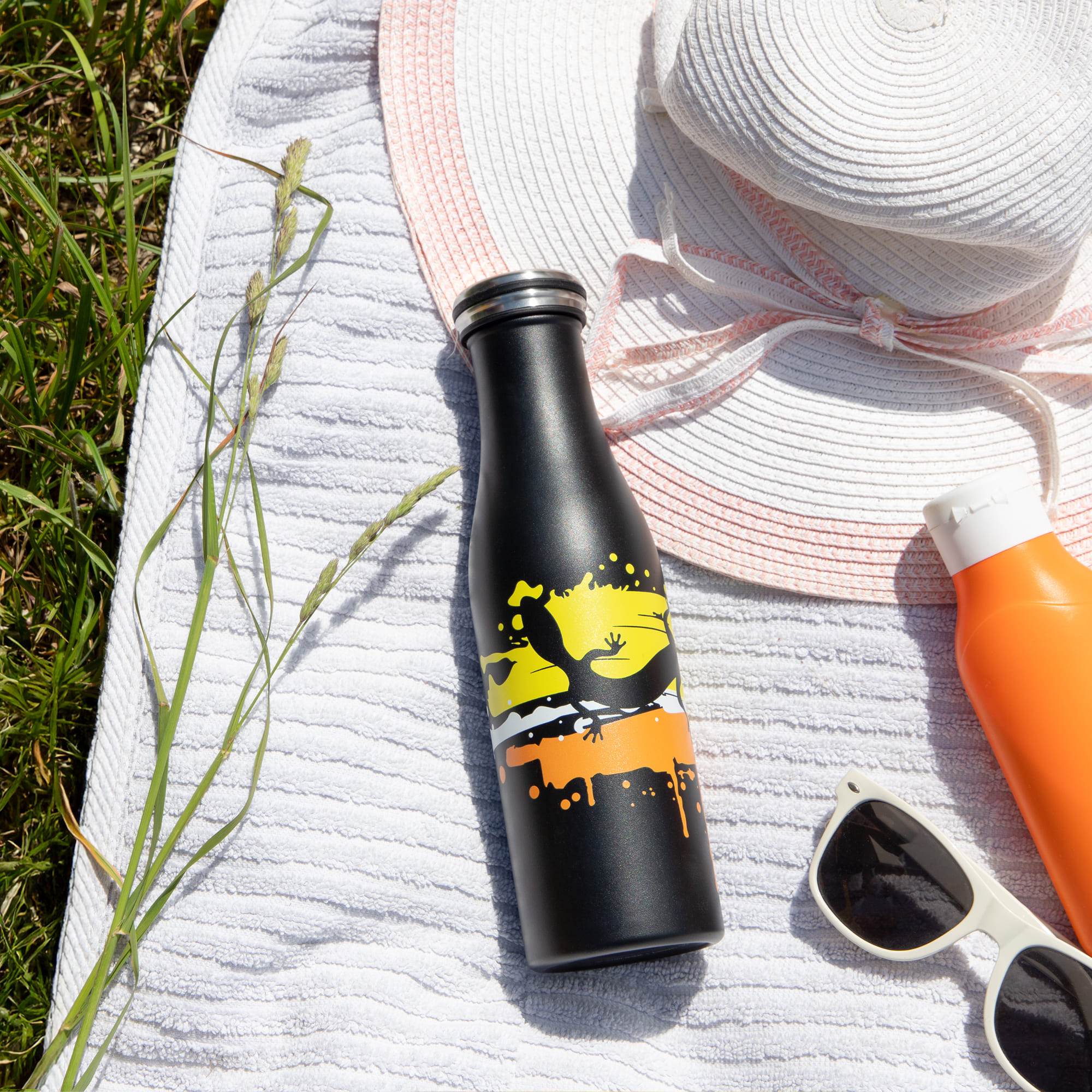 Isolier-Flasche Edelstahl