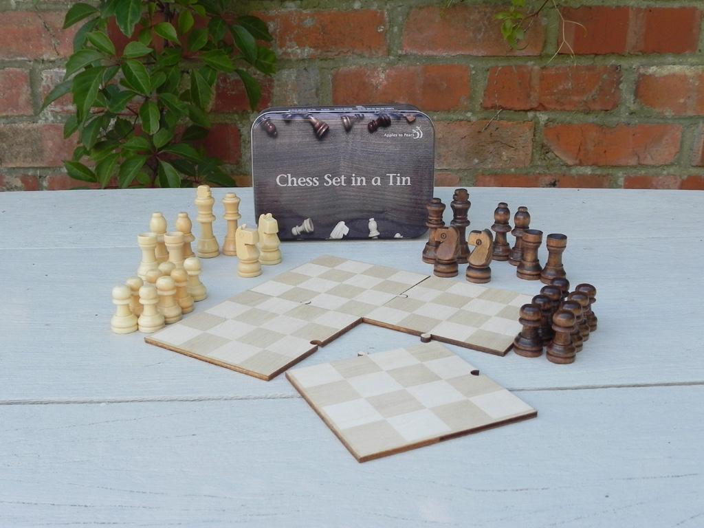 Gift in a Tin - Schach Set - Geschenkbox