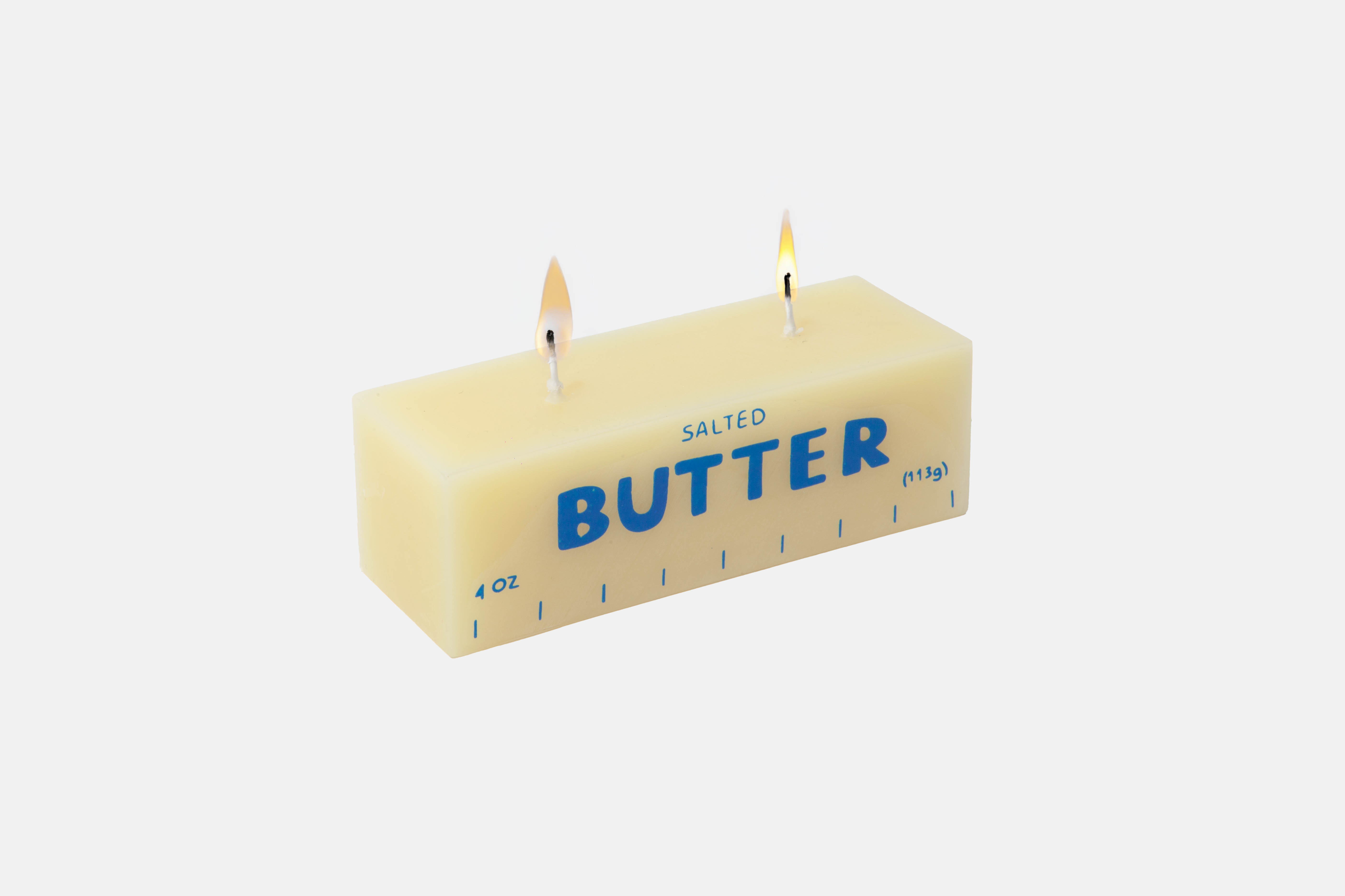 Butter 3D Candle Kerze