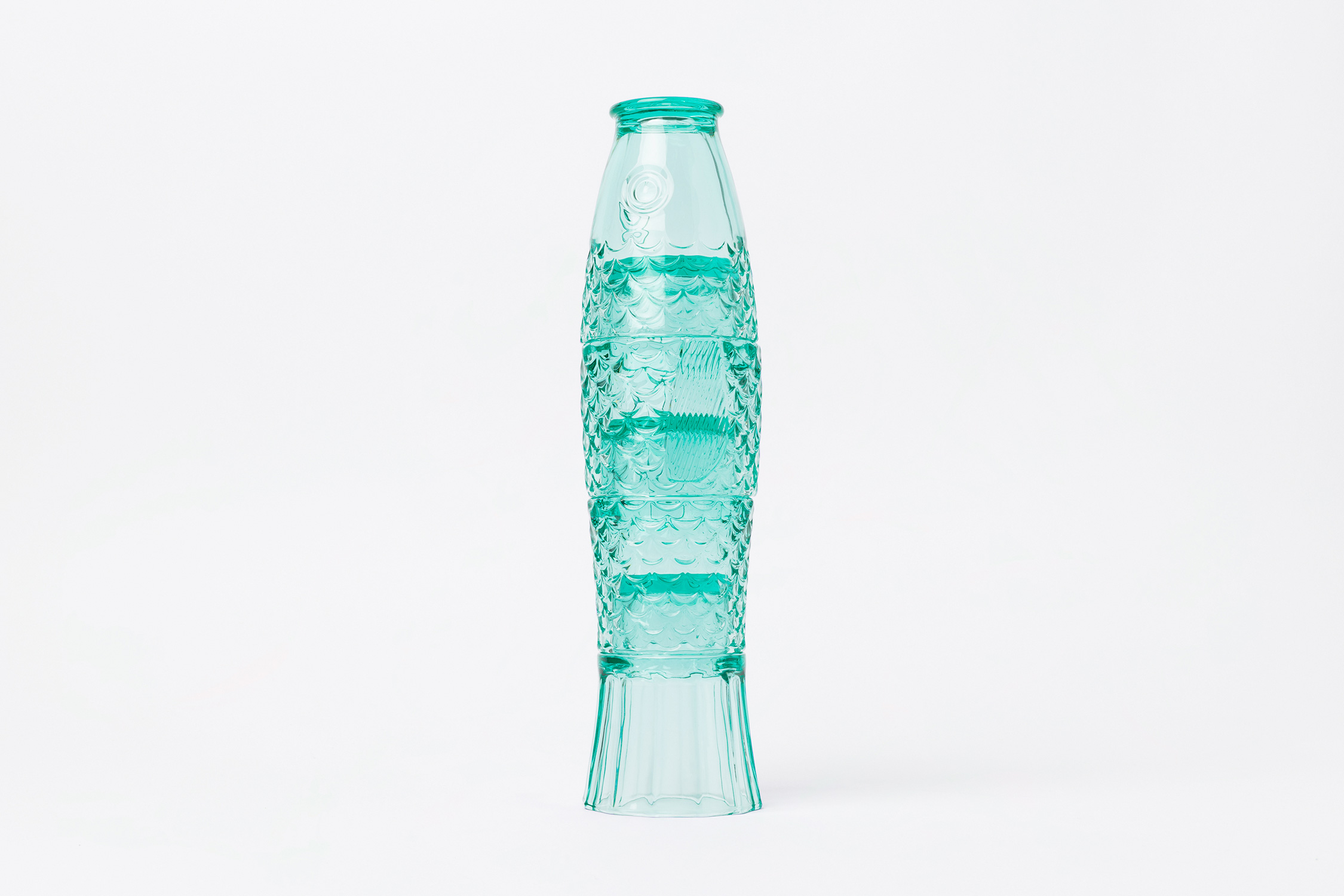 Set of four stackable glasses