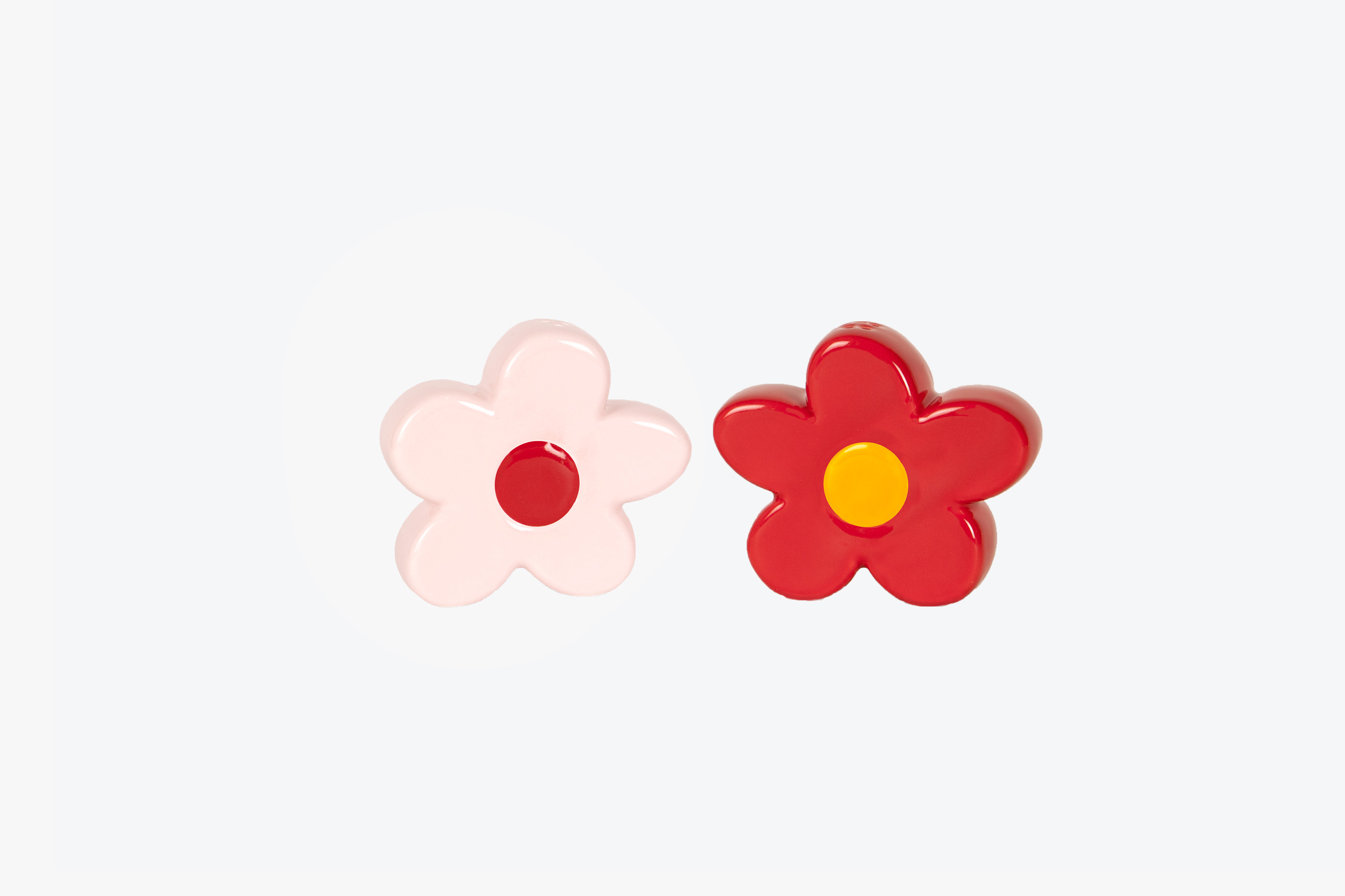 Daisy, Red Pink - Salz- + Pfefferstreuer