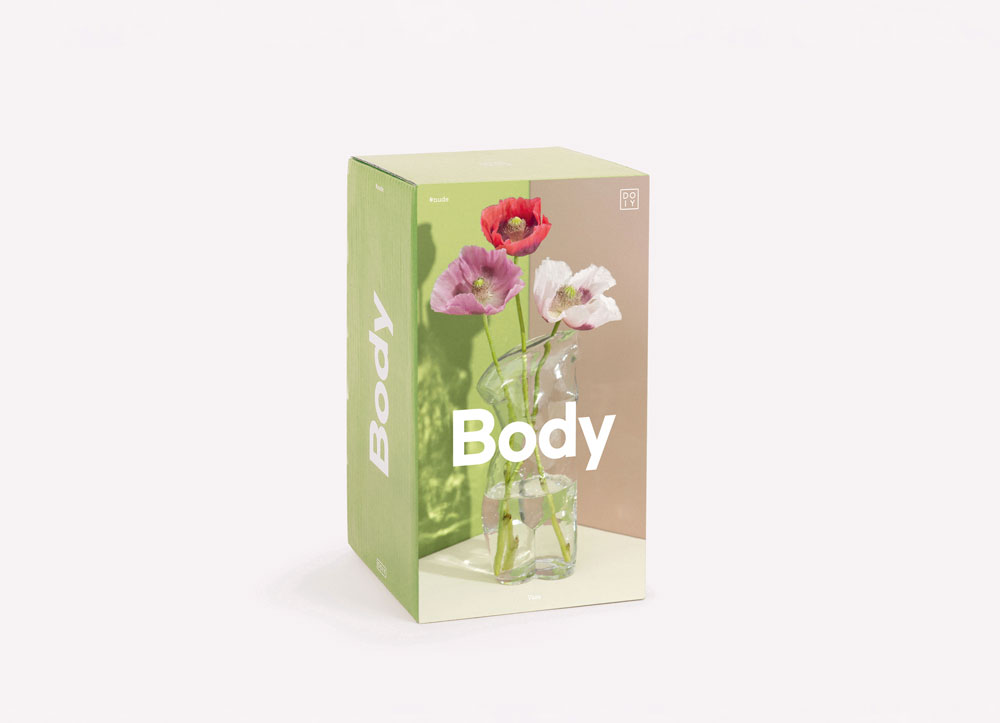 Body Vase, Transparent