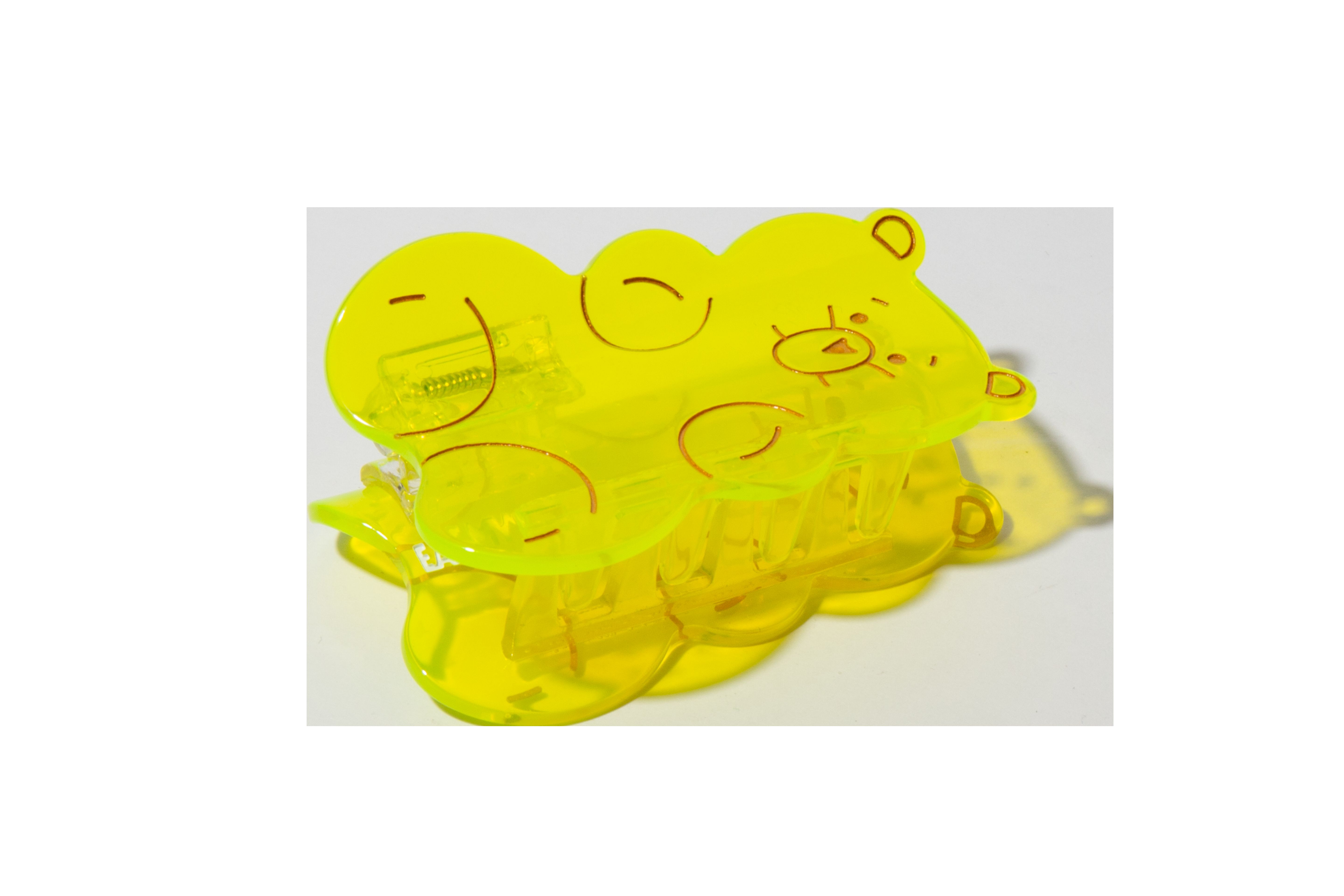 Gummy Bear yellow Hair Claws - Haarspange