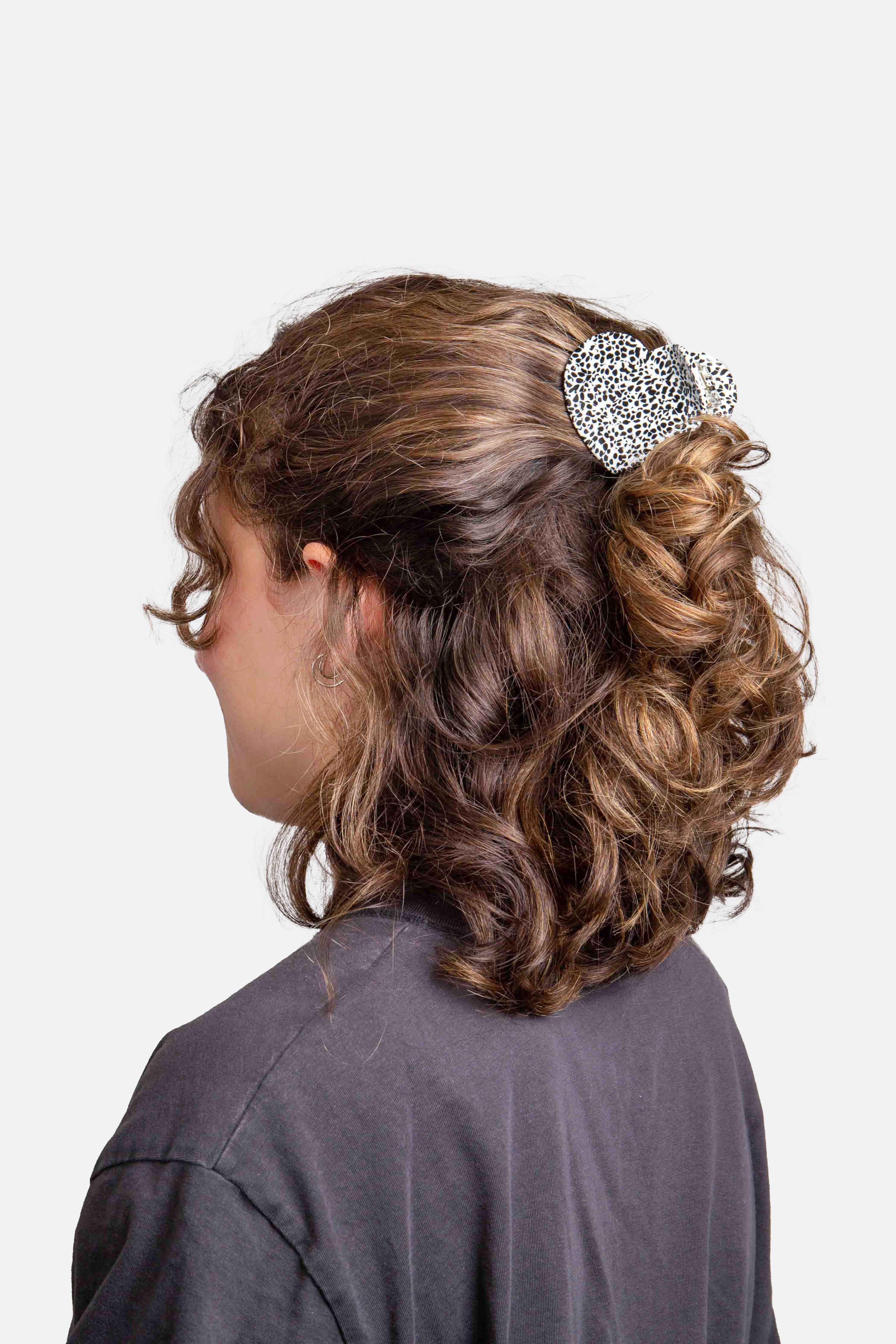 Heart Dots Hair Claws - Haarspange