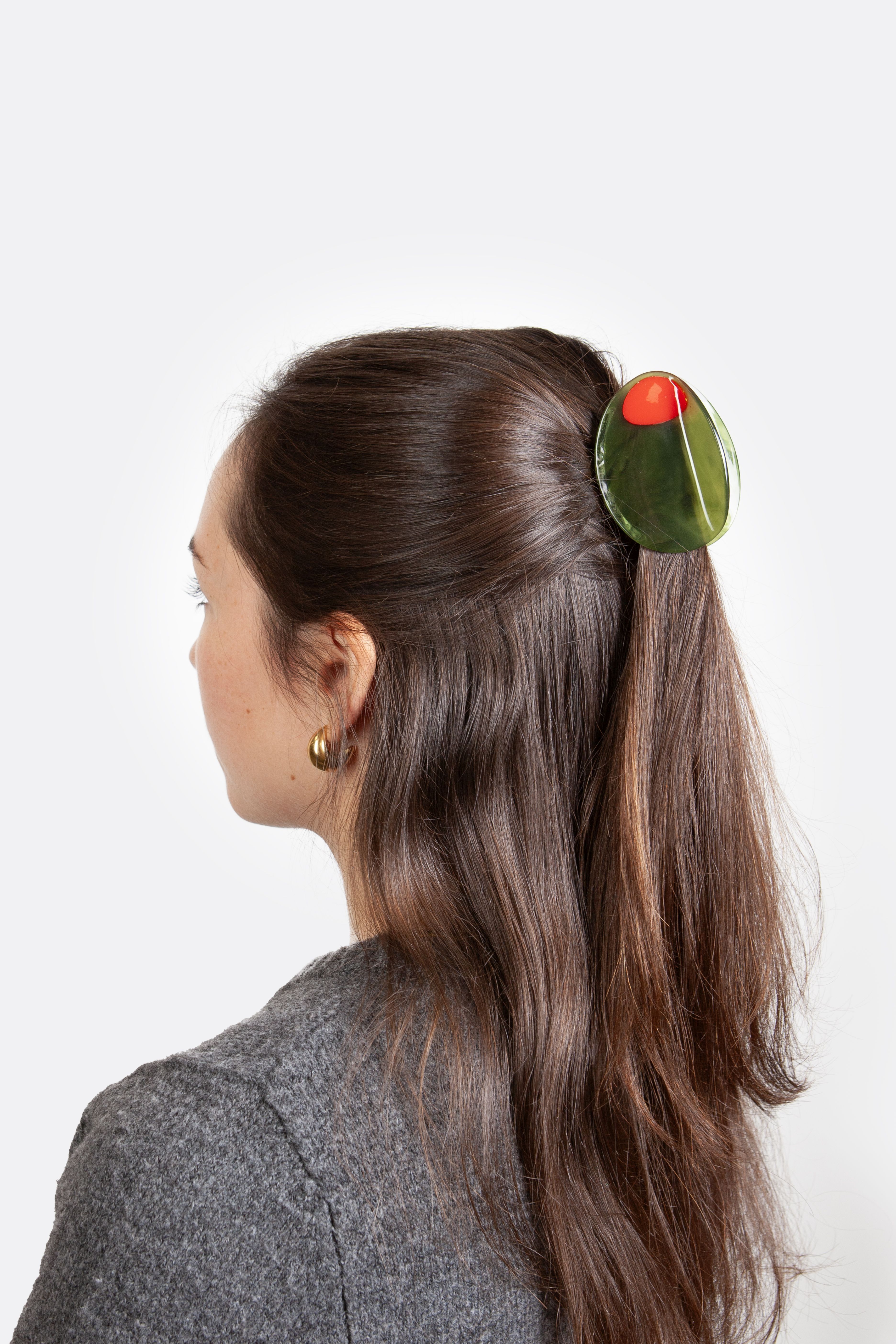 Olive Hair Claws - Haarspange