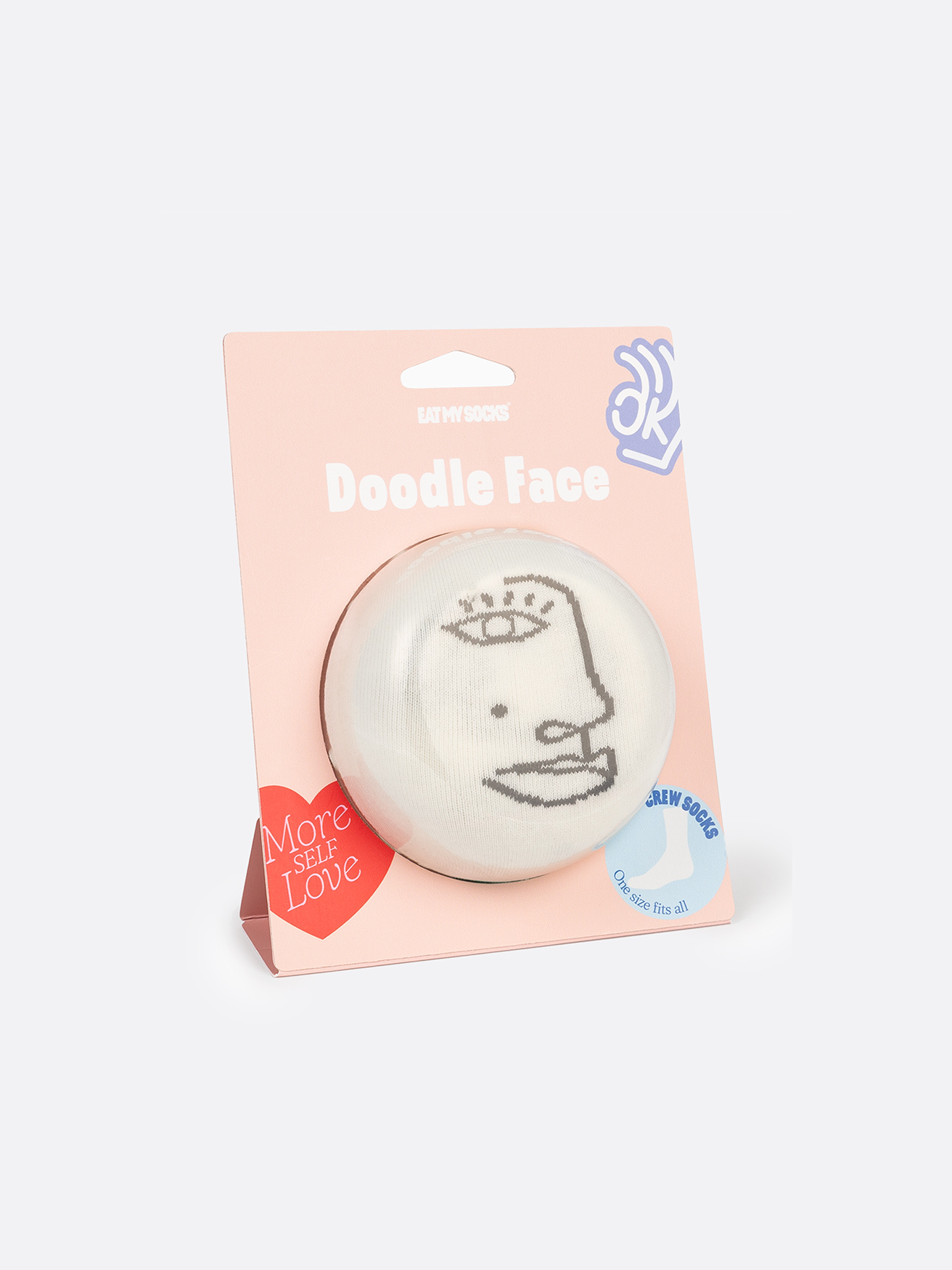 Doodle Face Socken