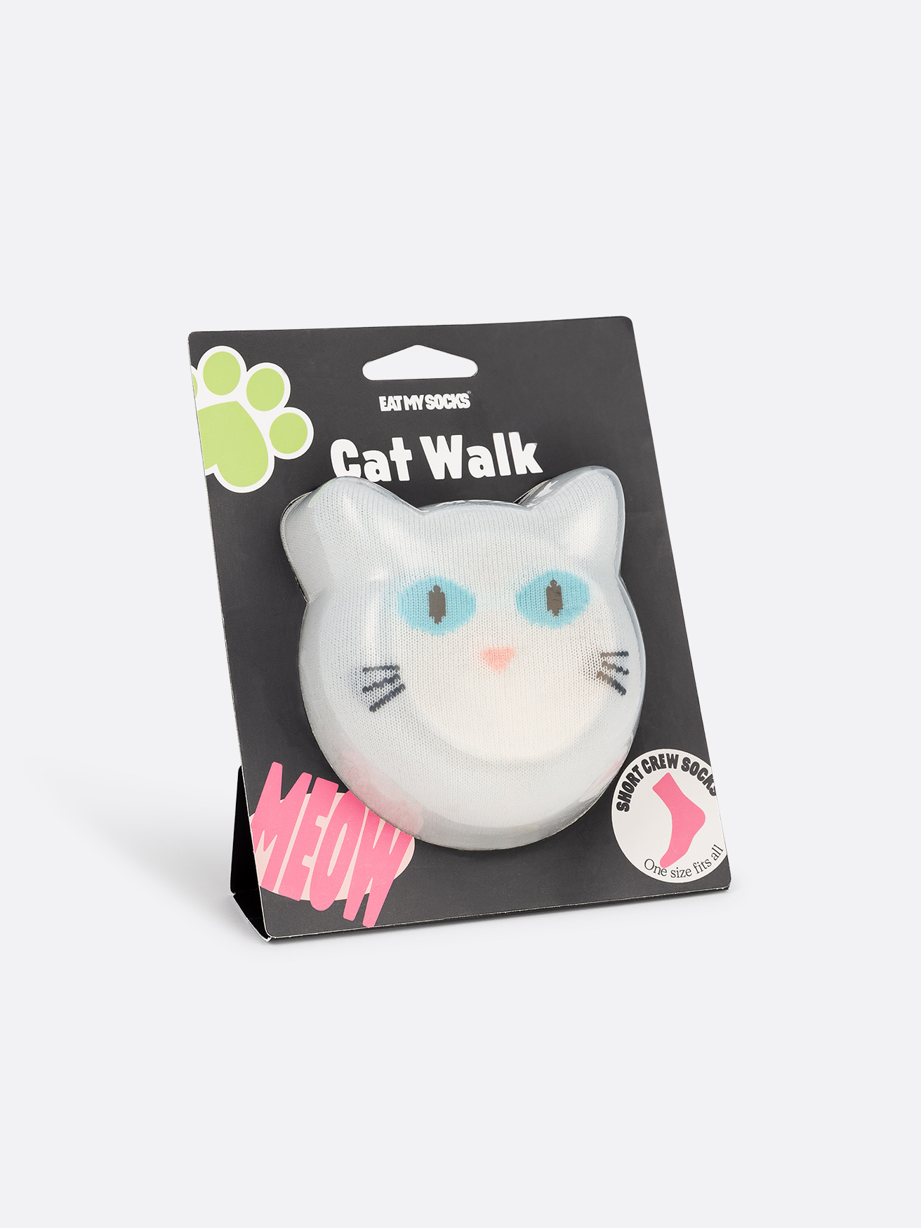 Cat Walk Socken, weiss