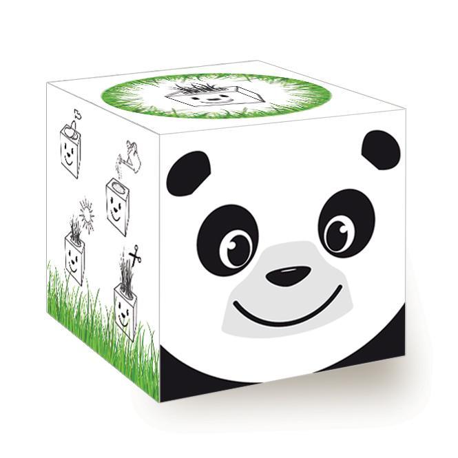 Grasscube Holzw&#252;rfel Panda
