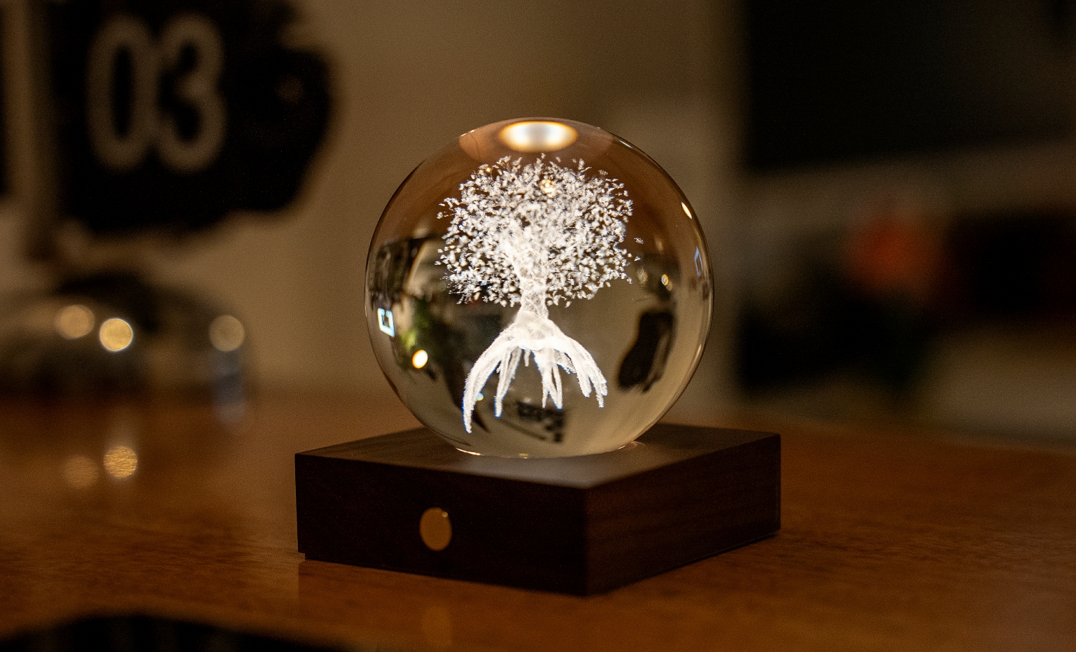 Amber Crystal Light
