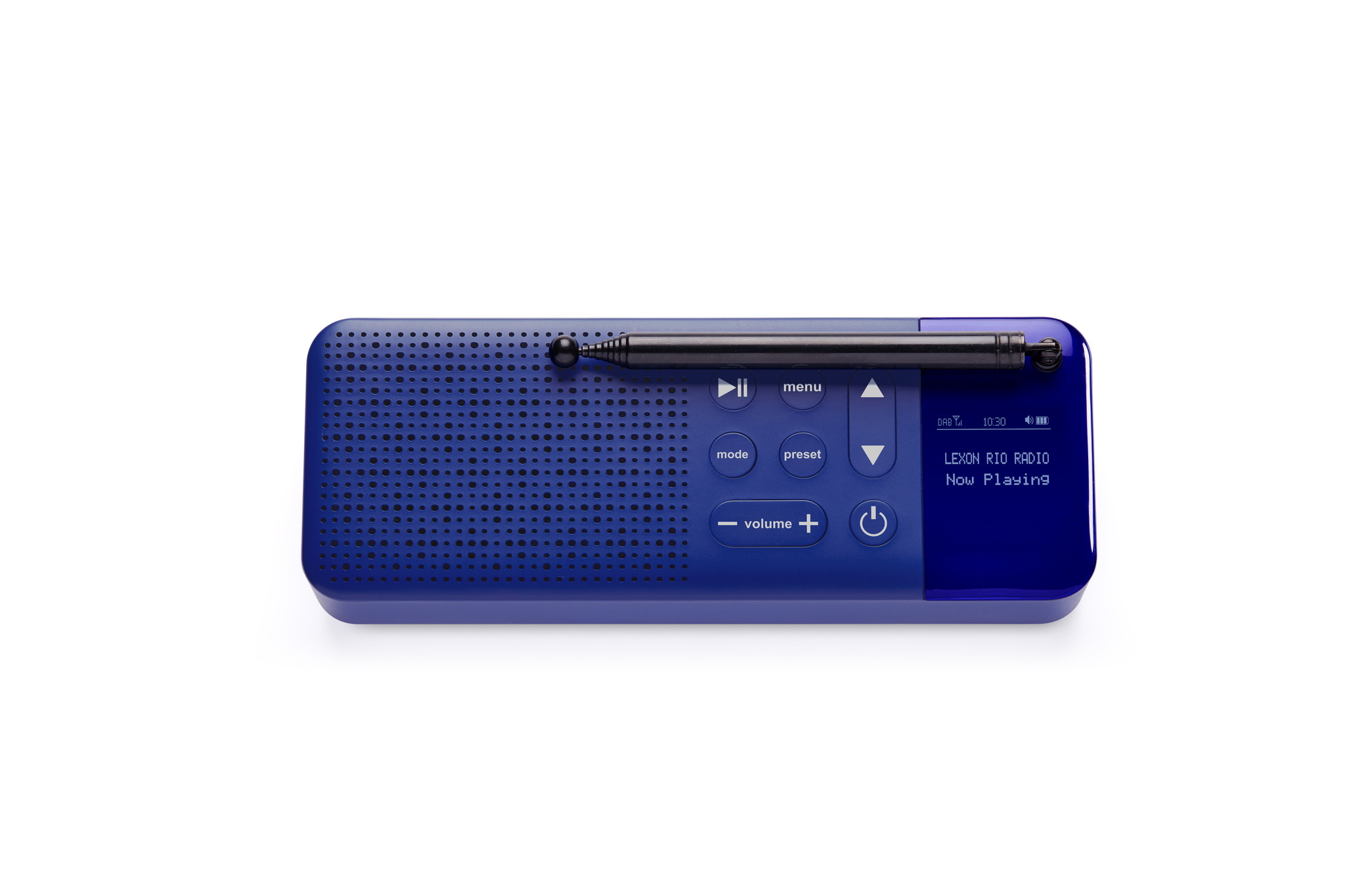 FM + DAB+ Radio, Bluetooth speaker 3W, dunkelblau 