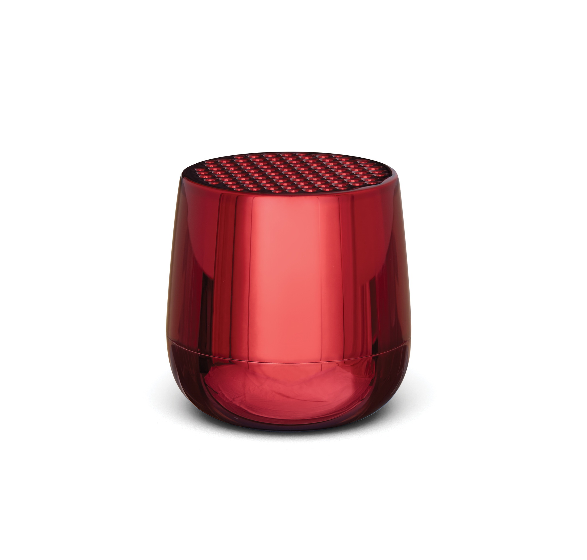 mini bluetooth-speaker 3W, metallic red, aluminium