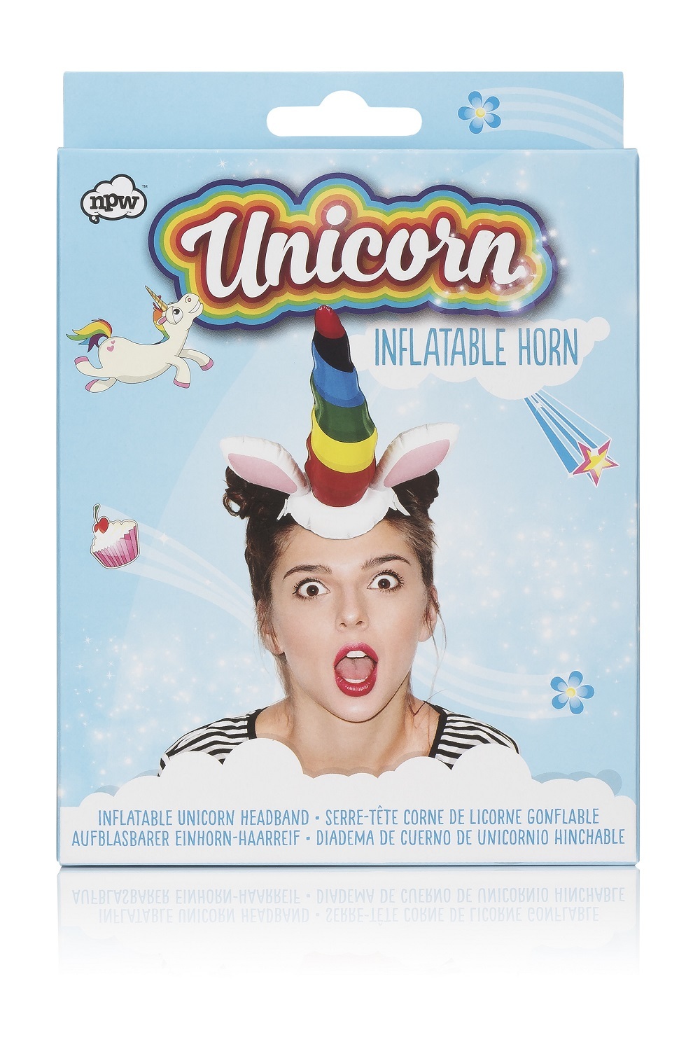 Unicorn Inflatable Horn / Headband