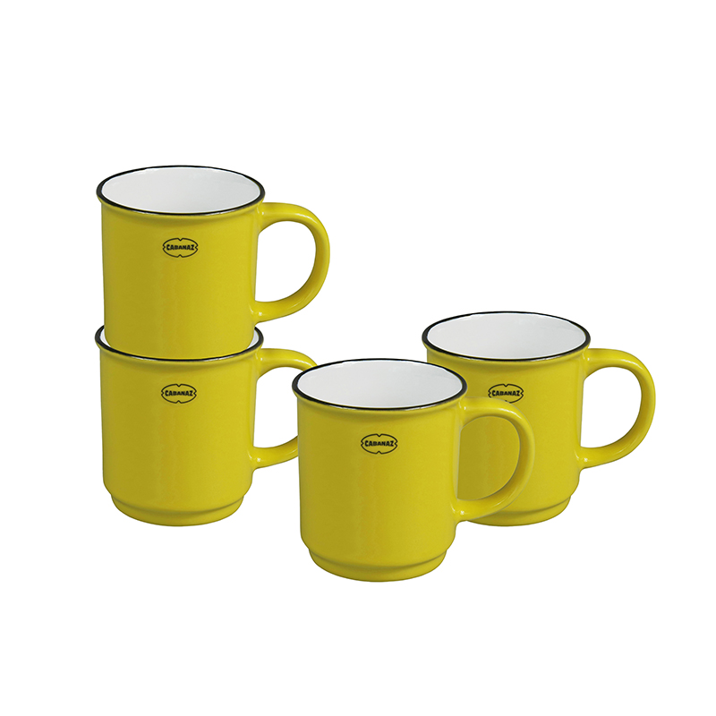 Stackable Mug  Set/4 - Tee / Kaffeetassen