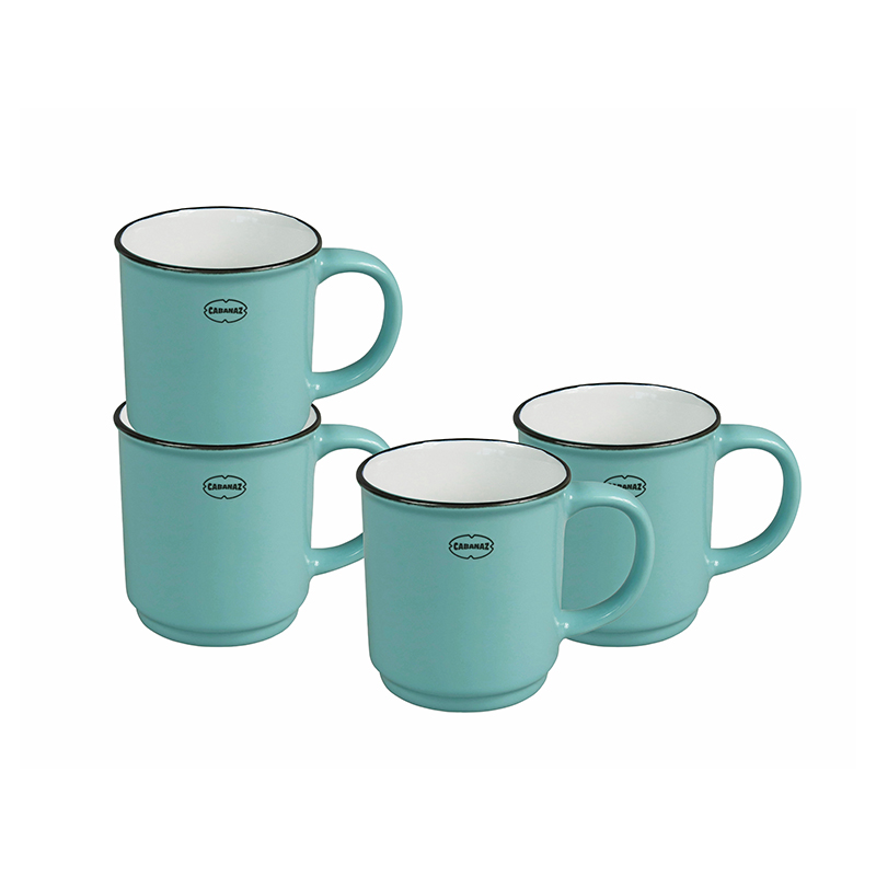 Stackable Mug  Set/4 - Tee / Kaffeetassen