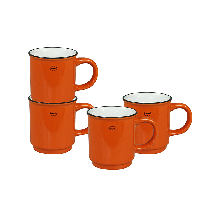 Stackable Mug  Set/4 - Tee / Kaffeetassen