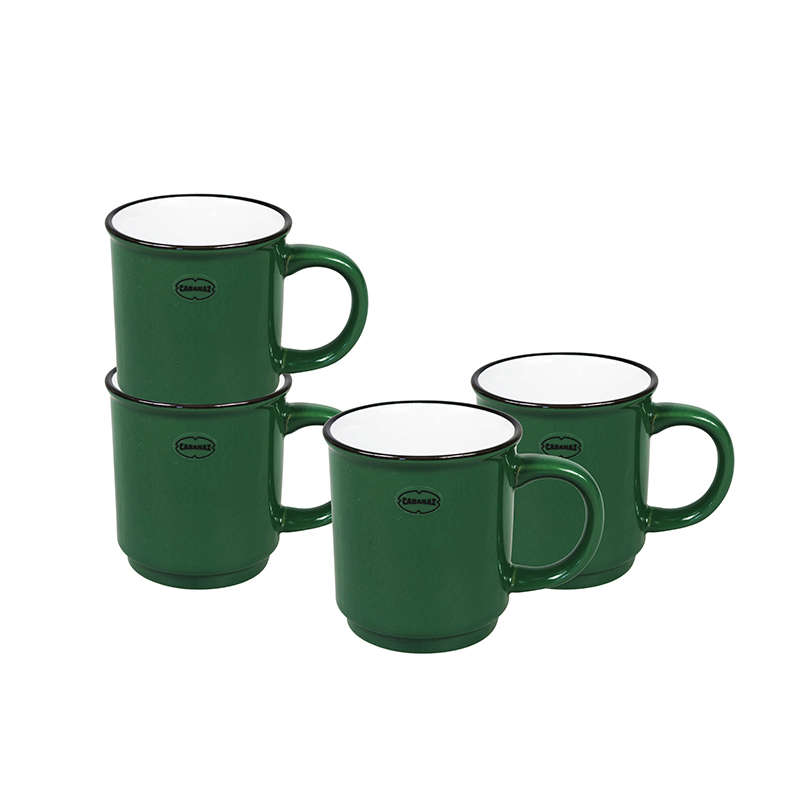 Stackable Mug  Set/4 - Tee / Kaffeetassen