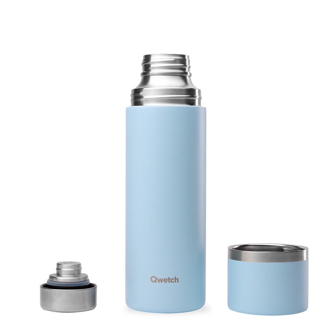 Isolierte Thermoskanne aus Edelstahl