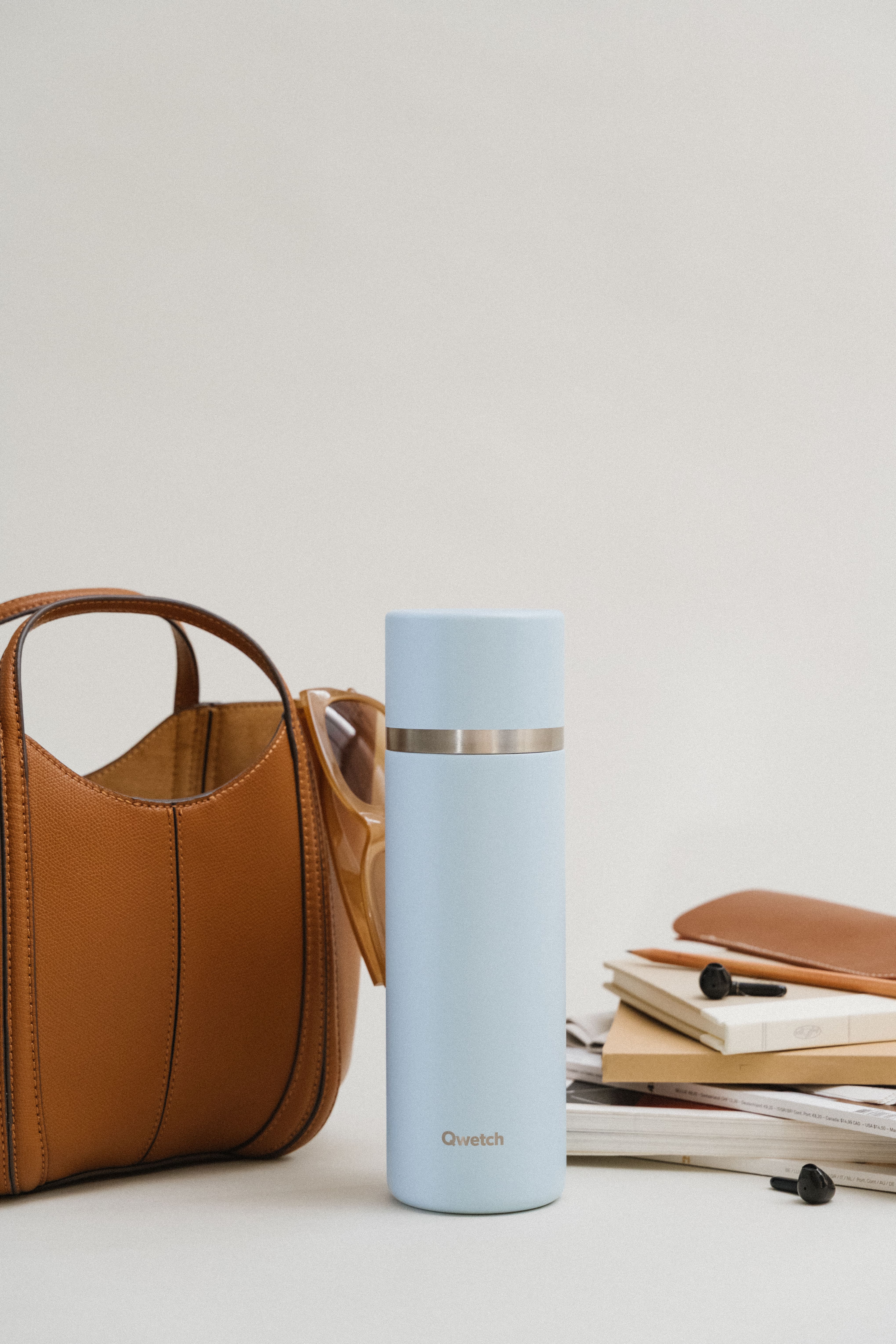 Isolierte Thermoskanne aus Edelstahl