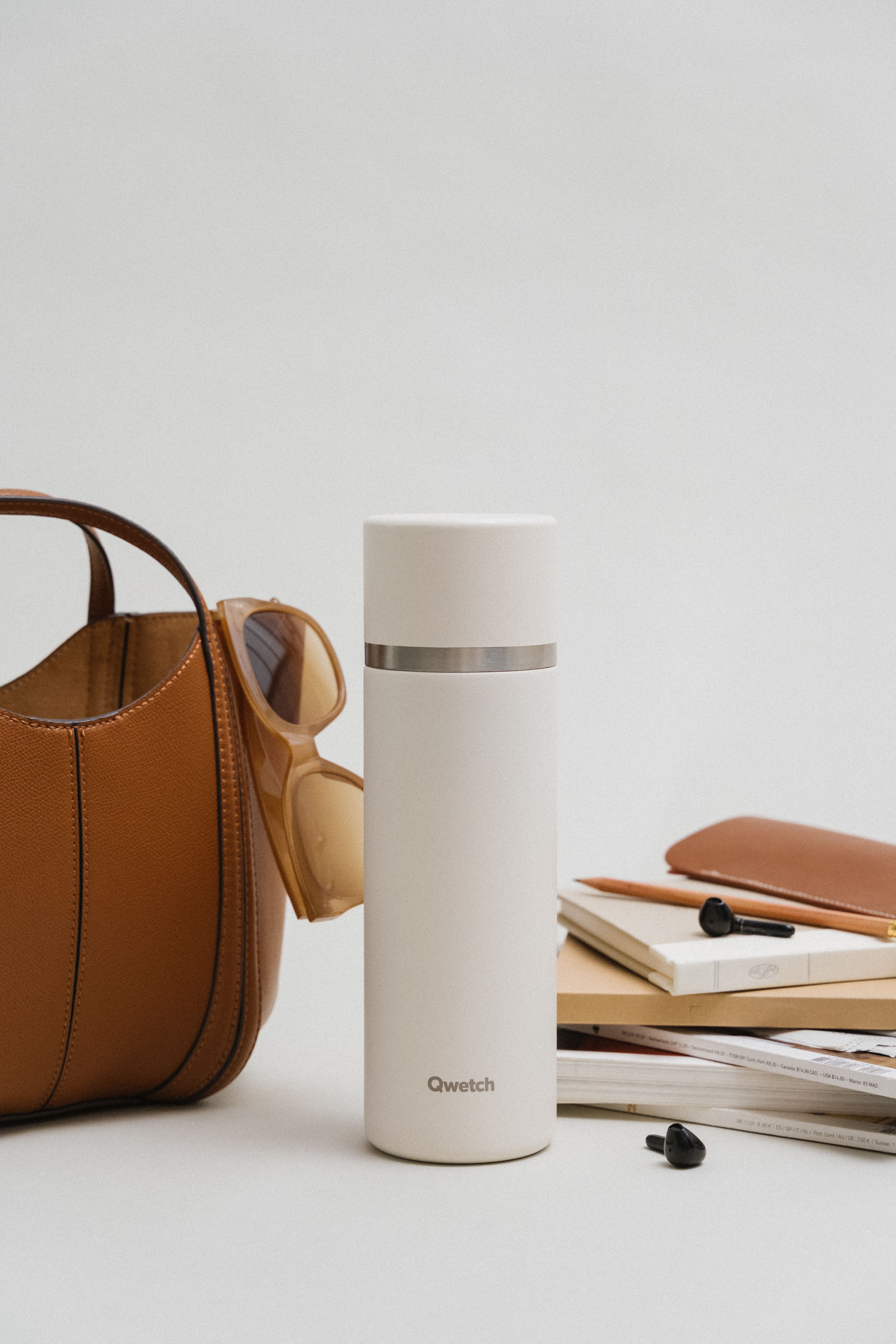 Isolierte Thermoskanne aus Edelstahl