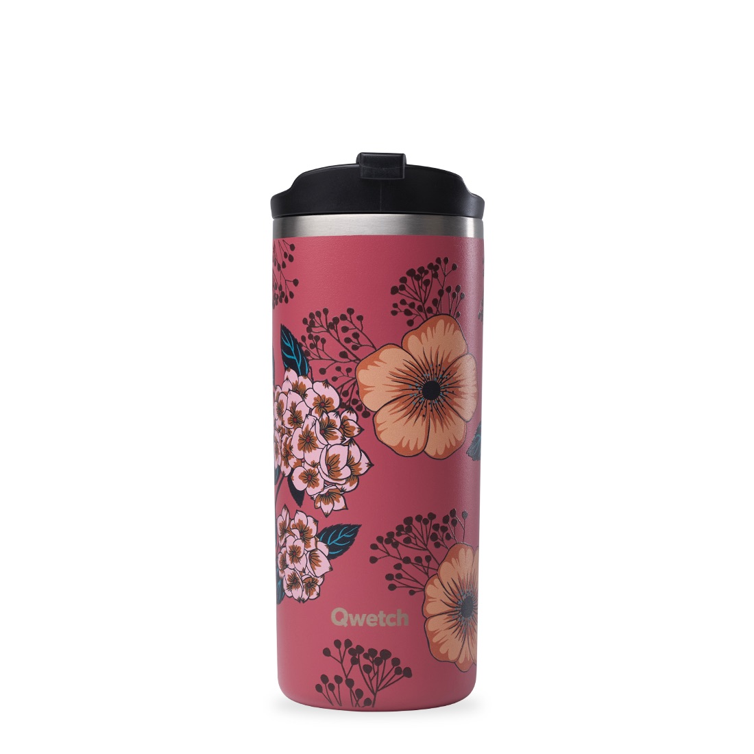 Stainless steel Travel mug - Anemones - 470ml