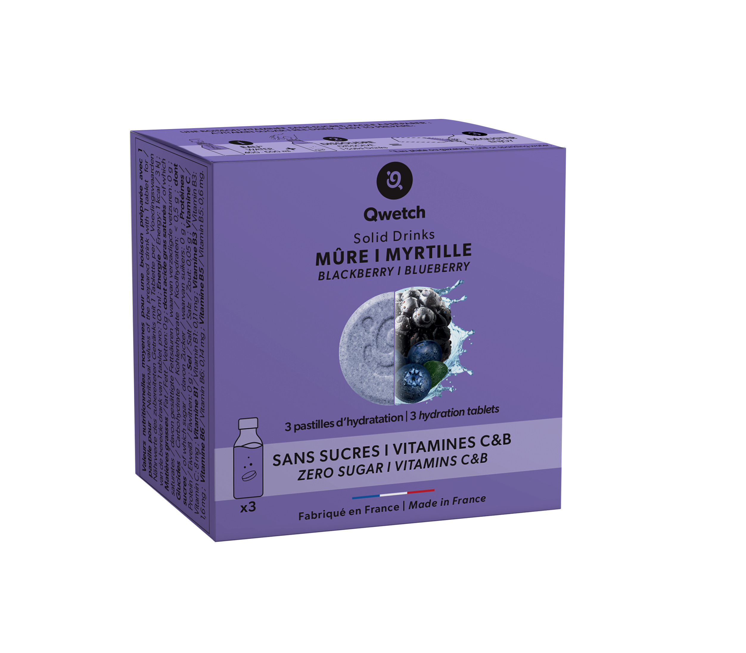 Solid Drinks - Brombeere &amp; Heidelbeere