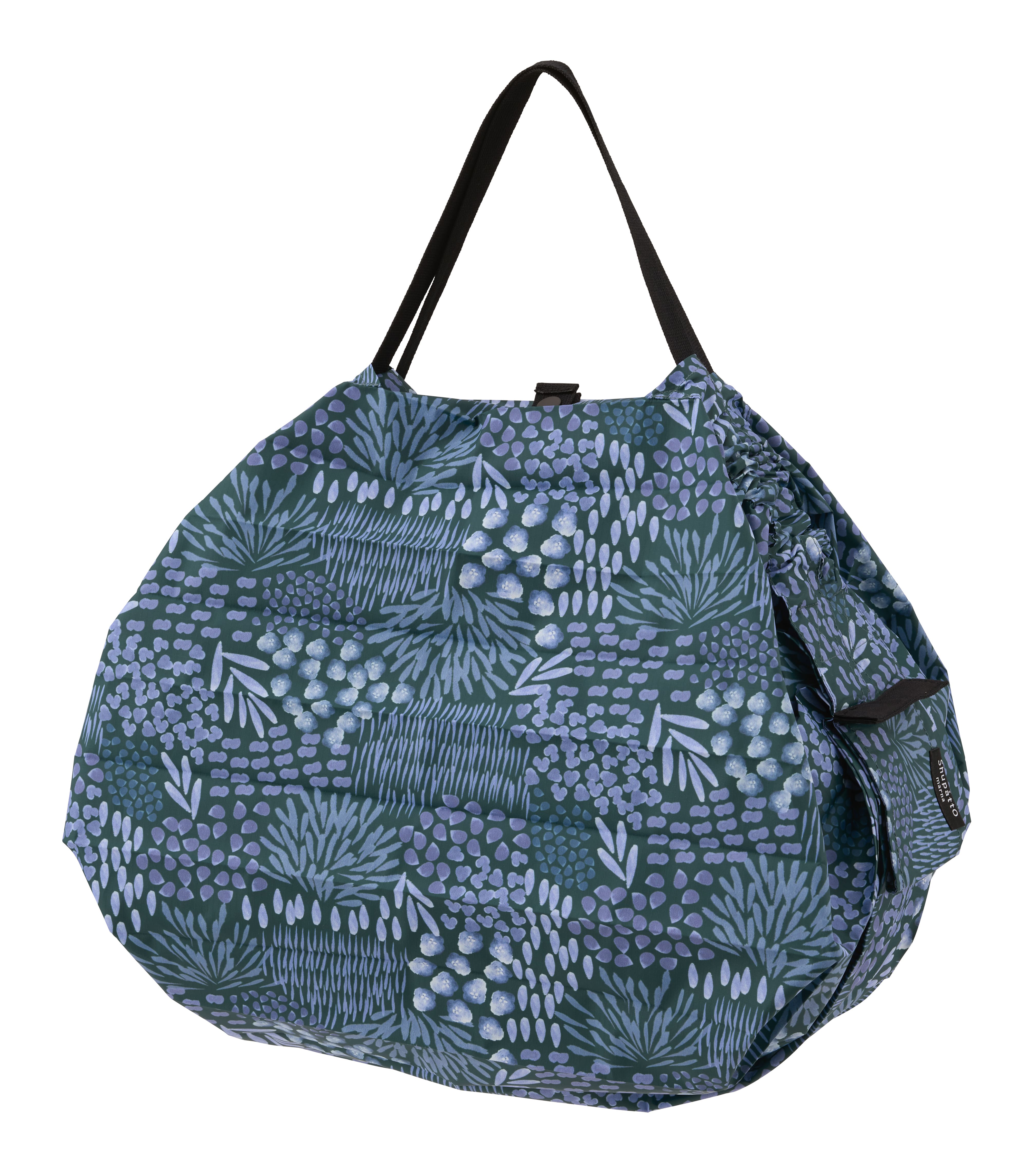 Compact Bag M, &quot;Dreamy Conservatory&quot;  Scent of Herbs - Faltbare Tasche  One-Pull (patentiert)