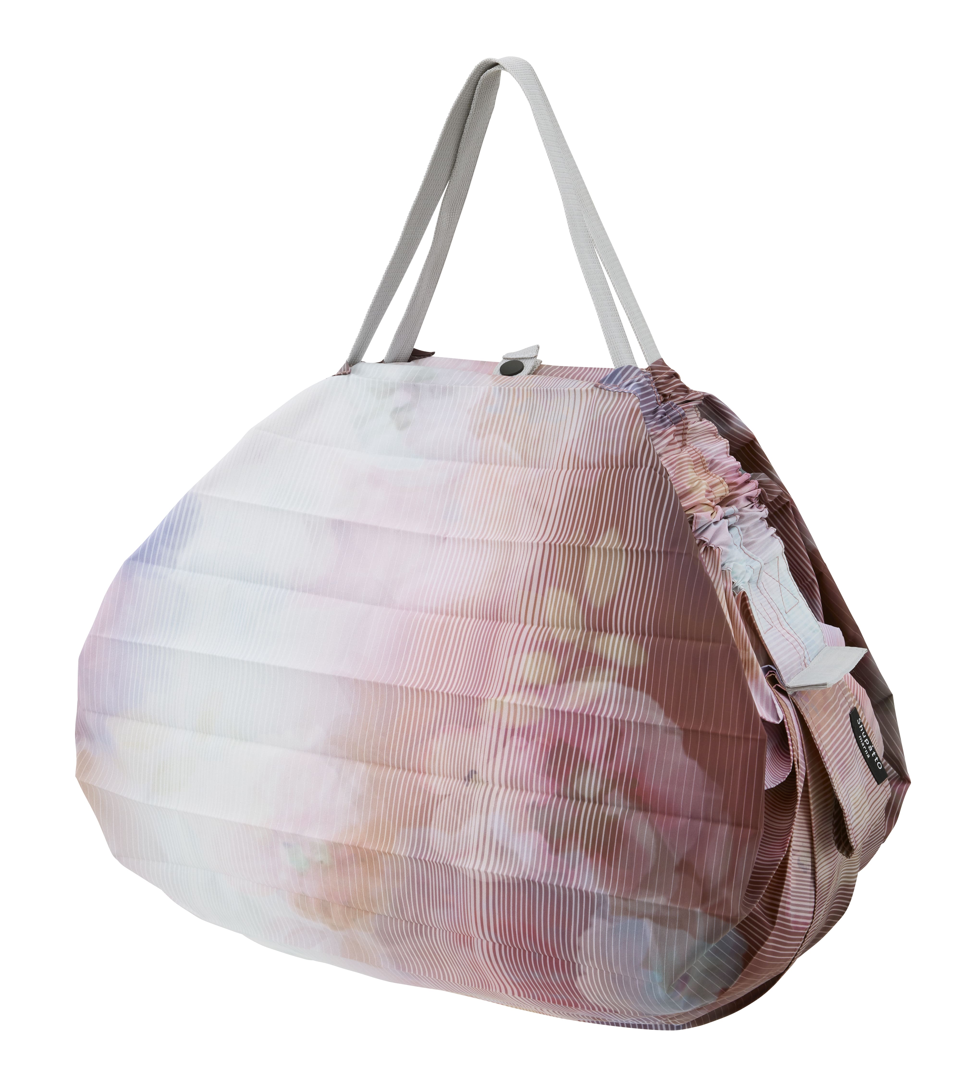 Compact Bag M, &quot;Dreamy Conservatory&quot;  Warm Sunlight - Faltbare Tasche  One-Pull (patentiert)