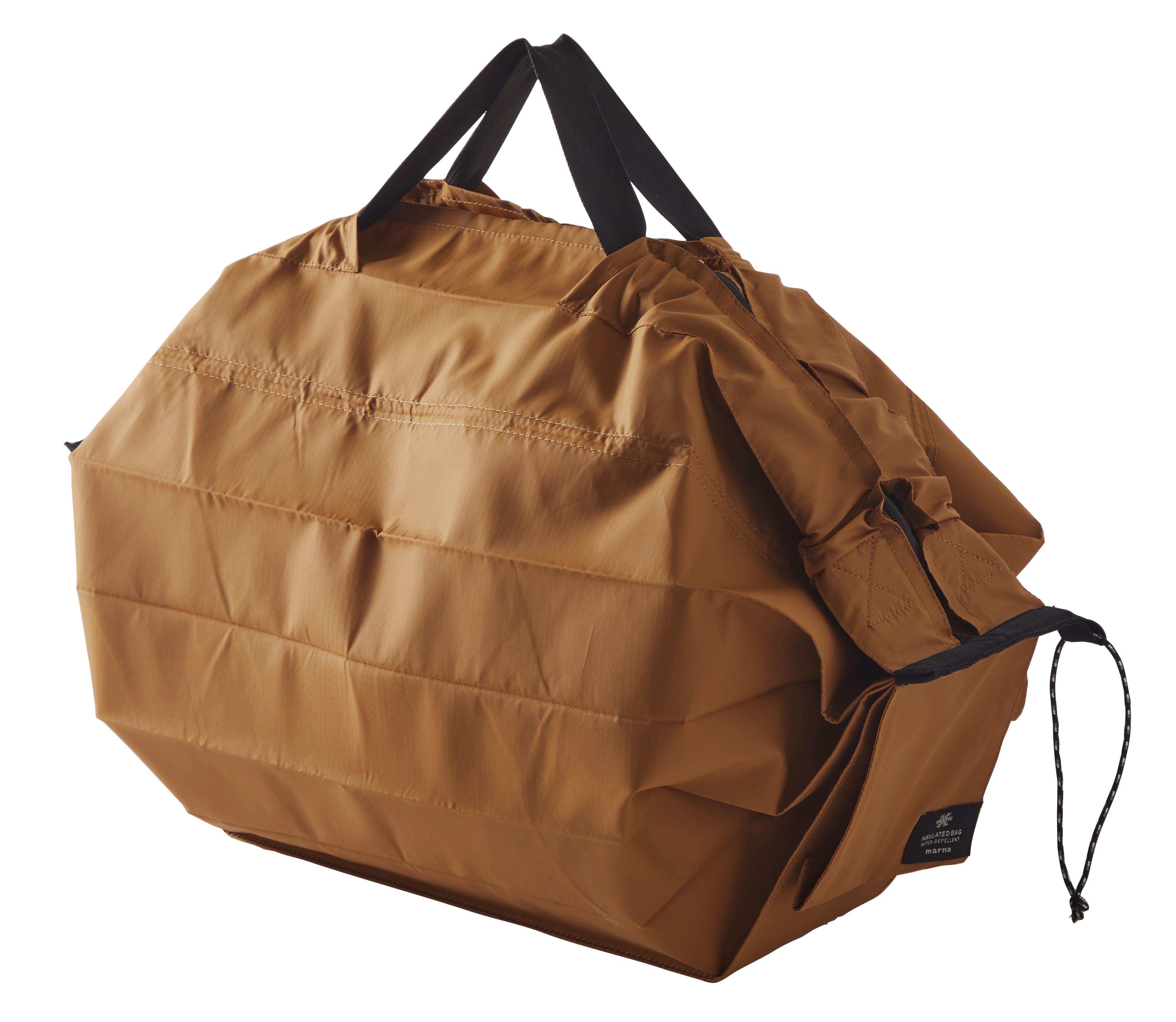 Insulated Bag, Amber - M - Faltbare Tasche One-Pull (patentiert)