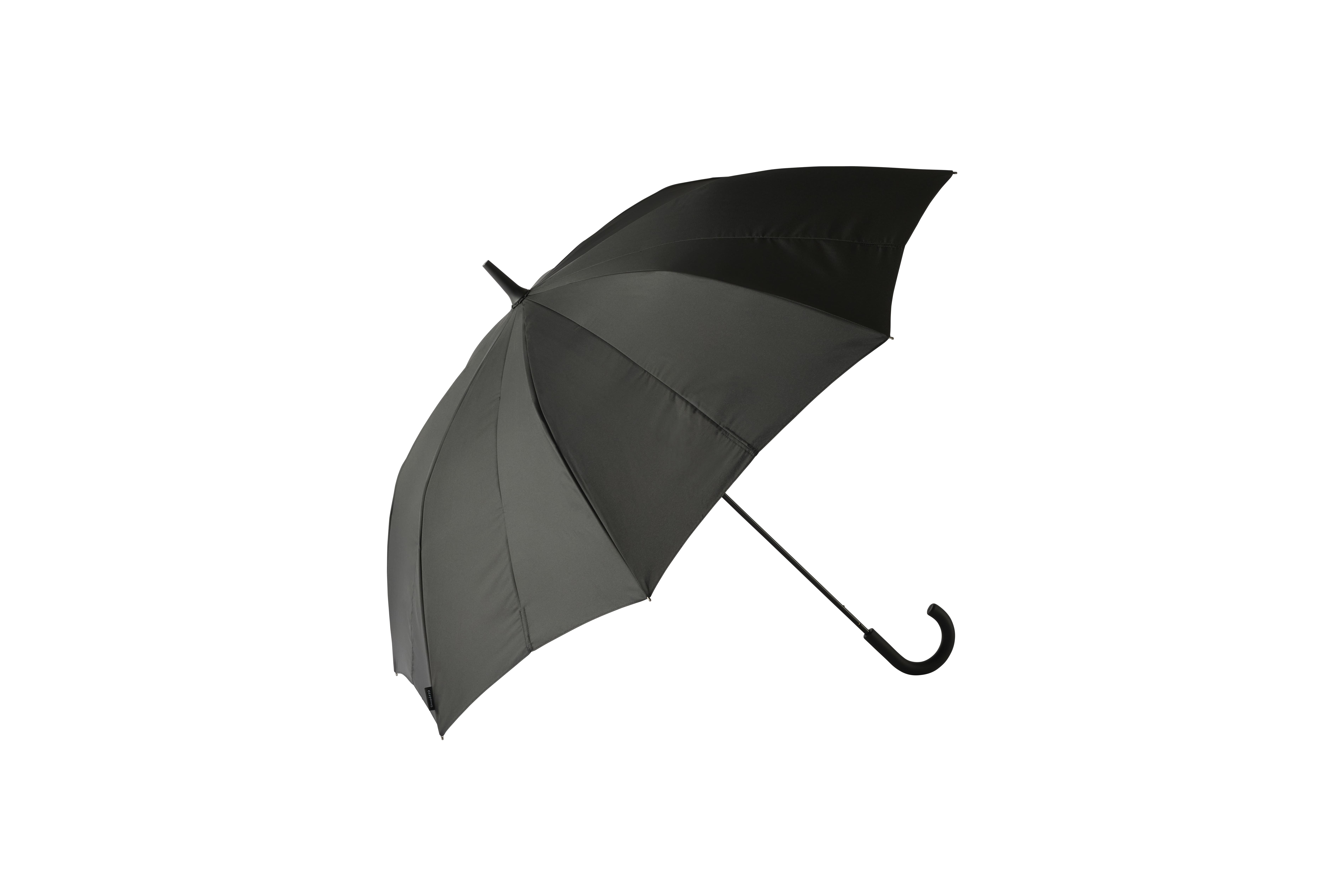 Regenschirm One-Pull, Carbon Black