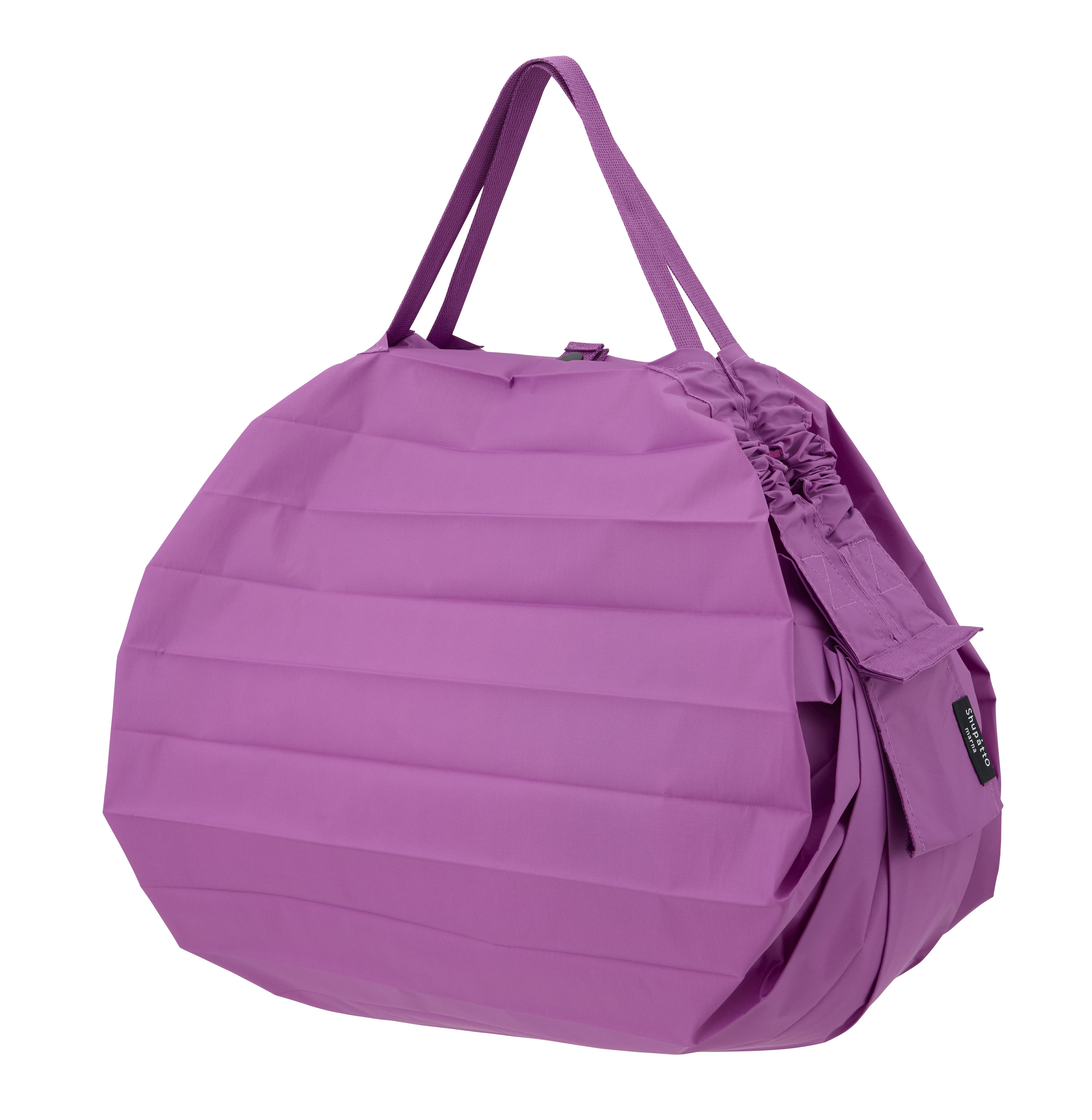 Compact Bag M - Peony Petal - Faltbare Einkaufstasche One-Pull (patentiert)
