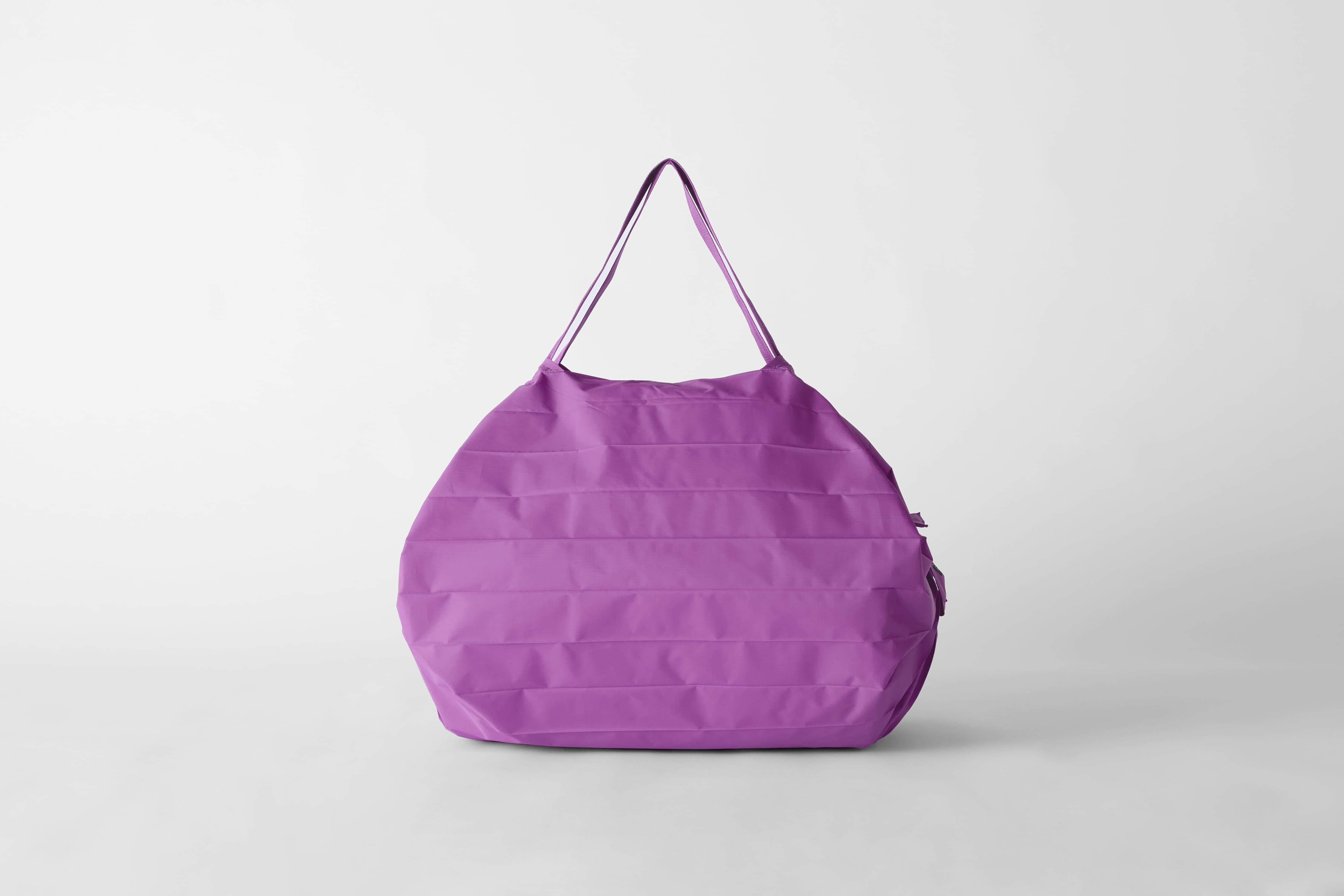 Compact Bag L - Peony Petal - Faltbare Einkaufstasche One-Pull (patentiert)