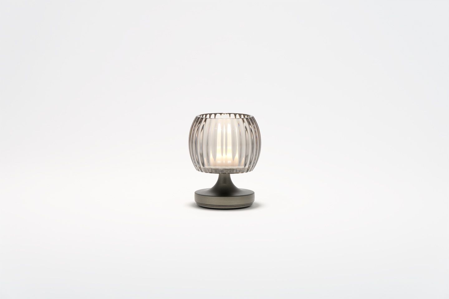 Hari - Lamp S  Waves Gun metal