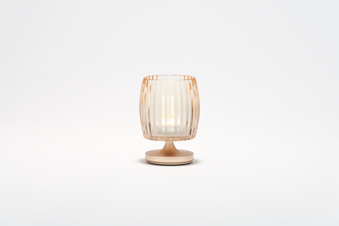 Hari - Lamp M  Waves Soft gold