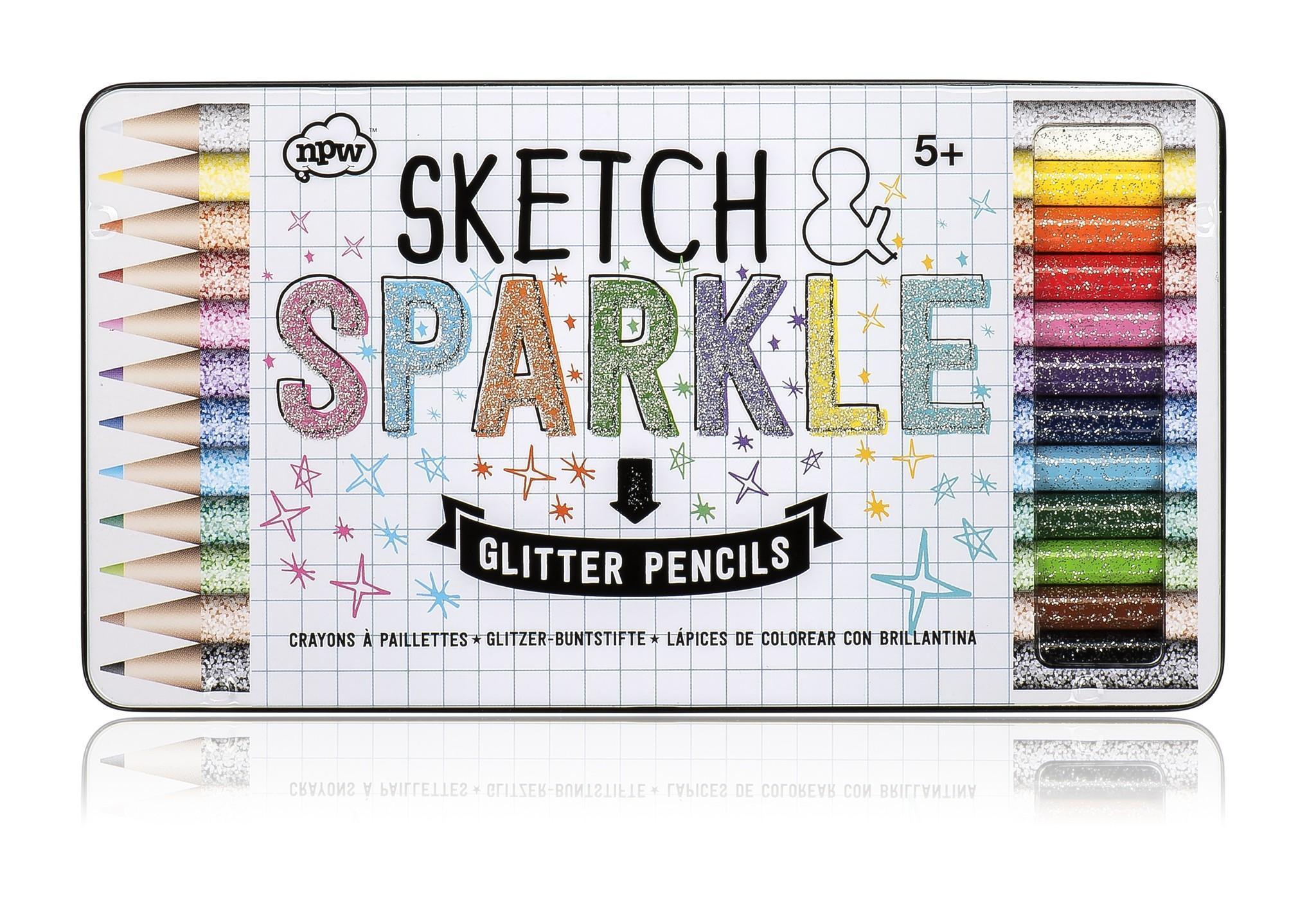 Sketch &amp; Colour Sparkle Sketch - Farbstifte